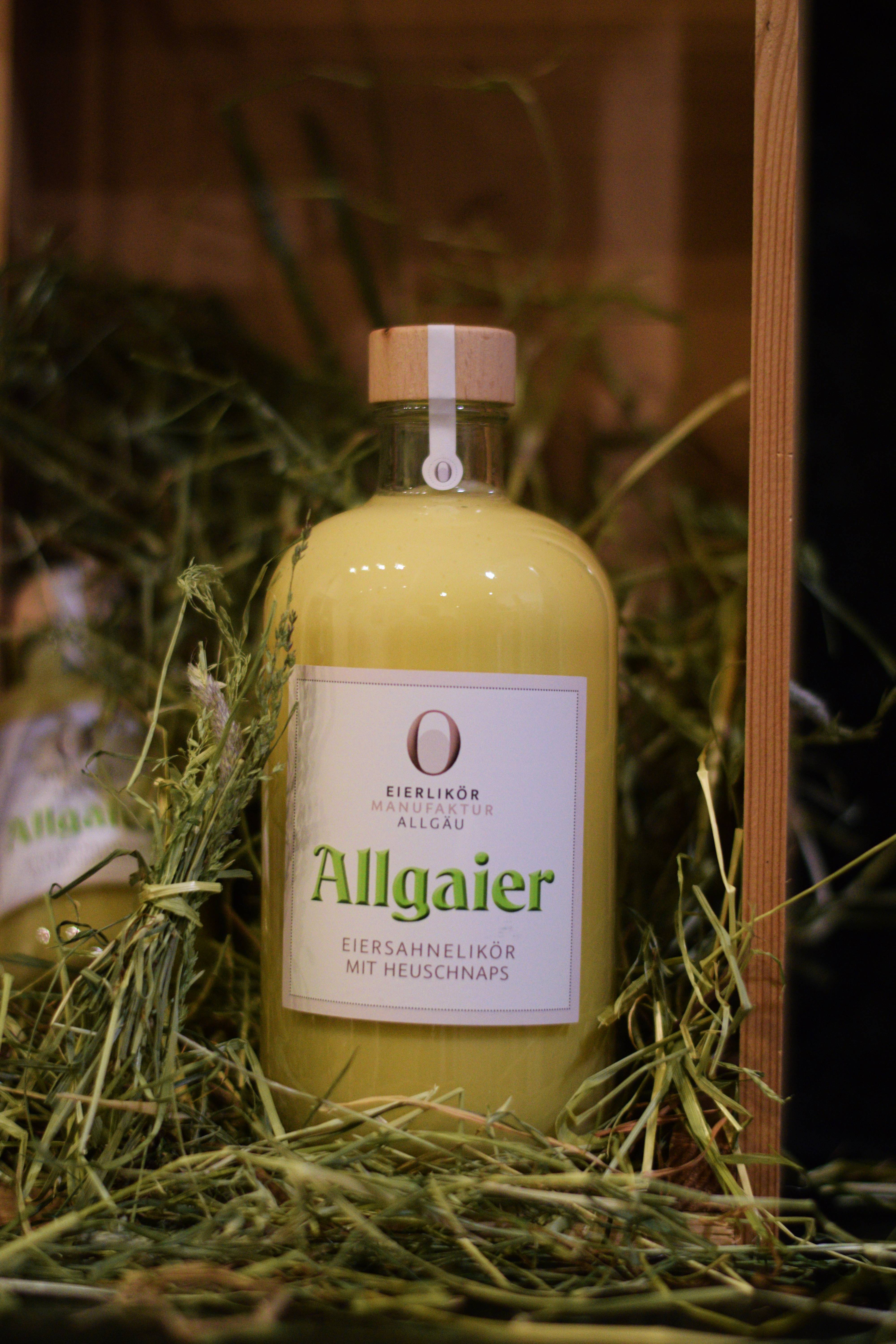 Eier - Sahnelikör &amp;quot;Allgaier&amp;quot; (mit Heuschnaps) – Eierlikör Manufaktur Allgäu
